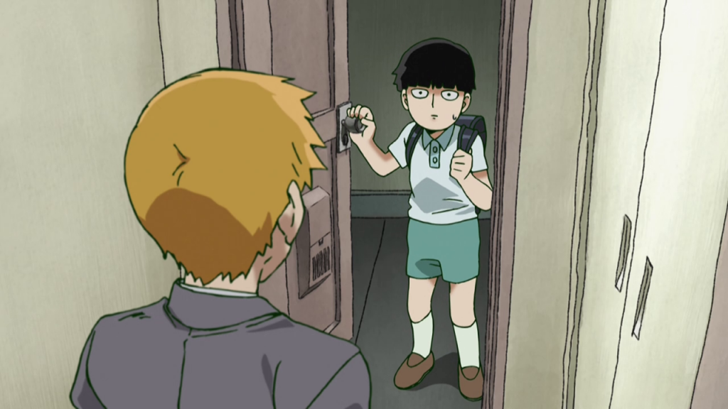 Mob se encuentra con Reigen por primera vez